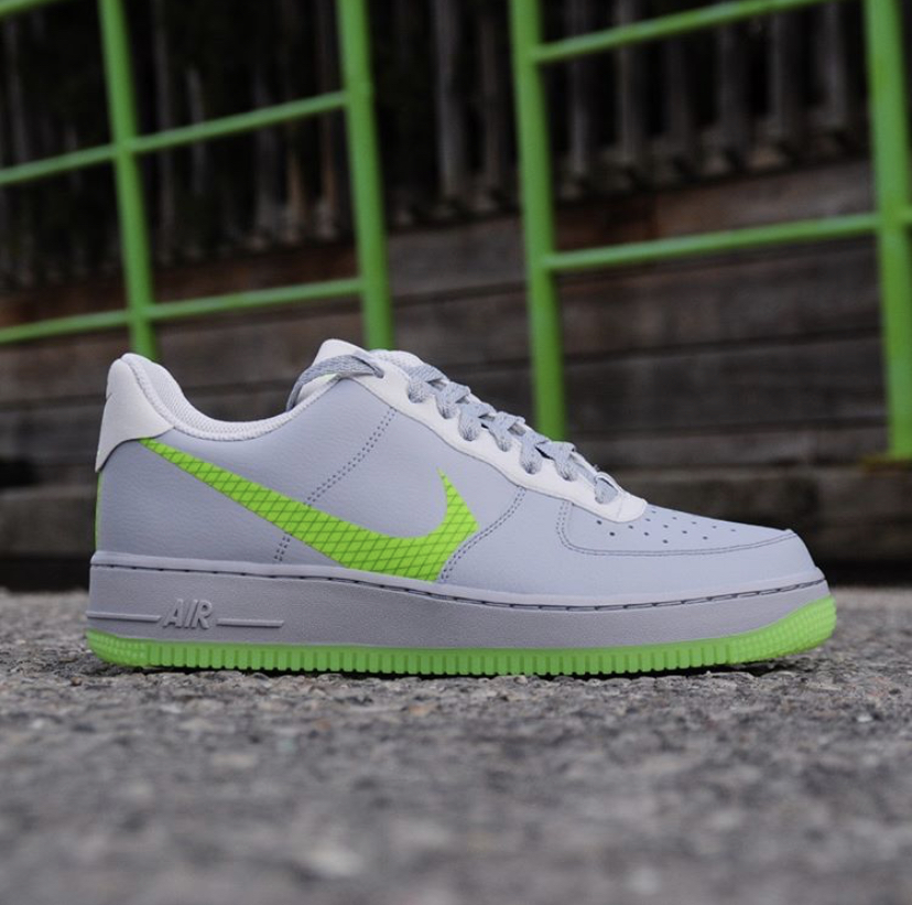 nike air force 1 low wolf grey ghost green