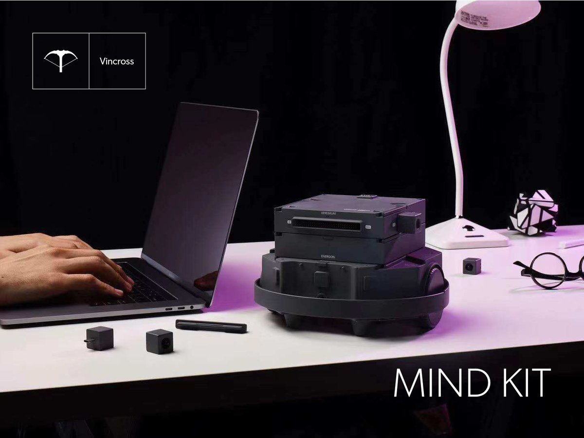 VincrossHEXA's tweet photo. MIND KIT helps you to get into robotics and build your first robot without overly spending time looking for the right hardware or adjusting the software. With the MIND KIT app, SDK, and the OS, you can build an Autonomous robot car or any other sophisticated robots in no time! https://t.co/MFRy3oVoVN