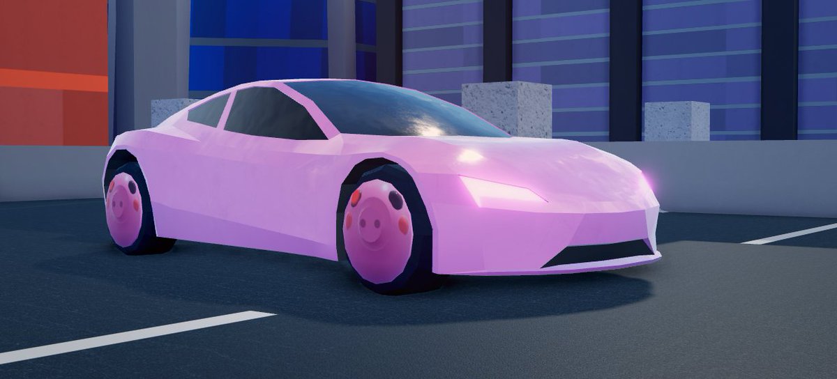 Asimo3089 On Twitter We Re Adding A Hidden Secret Inside Jailbreak That Rewards You These Piggy Themed Rims For Finding It Hard To Tell In This Photo But They Re 3d With A 3d - rims roblox