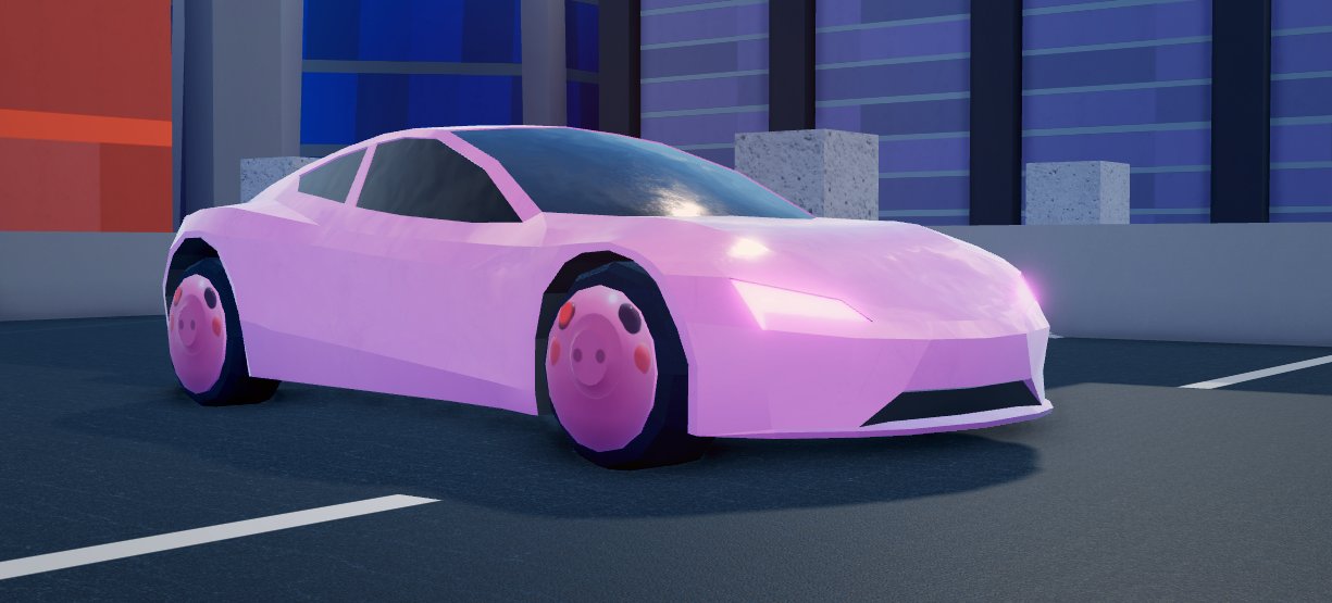 Asimo3089 On Twitter We Re Adding A Hidden Secret Inside Jailbreak That Rewards You These Piggy Themed Rims For Finding It Hard To Tell In This Photo But They Re 3d With A 3d - roblox jailbreak secrets 2020