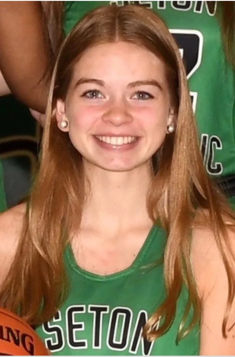Congrats to Saints Reese Vaughan on her Press and Sun Bulletin Elite-10 Selection ! 🏀👍😇