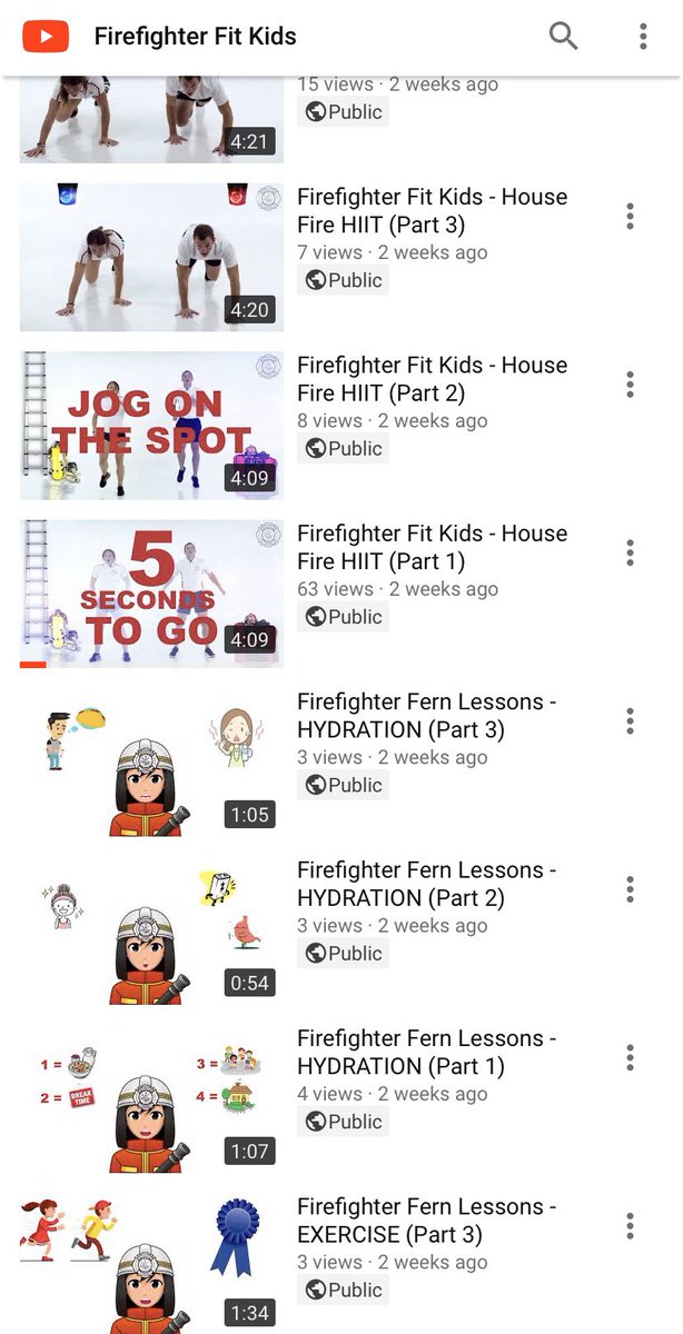 Firefighter Fit Kids tweet media