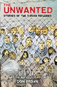 CactusWoman's tweet photo. A.3 Learning about refugees’ lives = way 2 build #empathy. The Unwanted: Stories of Syrian Refugees by Don Brown = nonfic graphic novel can help readers vicariously experience emotions of refugees w/potential to change behaviors toward classmates/others. #is445 #inforesources https://t.co/ke0Dm2OP9B