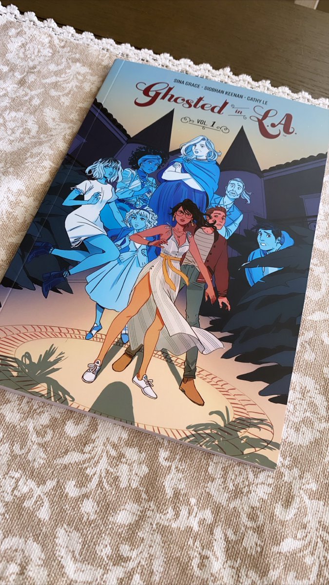SpoopyHearts's tweet photo. My copy of #ghostedinLA came in today!!! So excited to get volume 1 β₯οΈ I love @siobhanchiffon and their art so much π https://t.co/SNKolqi7jo
