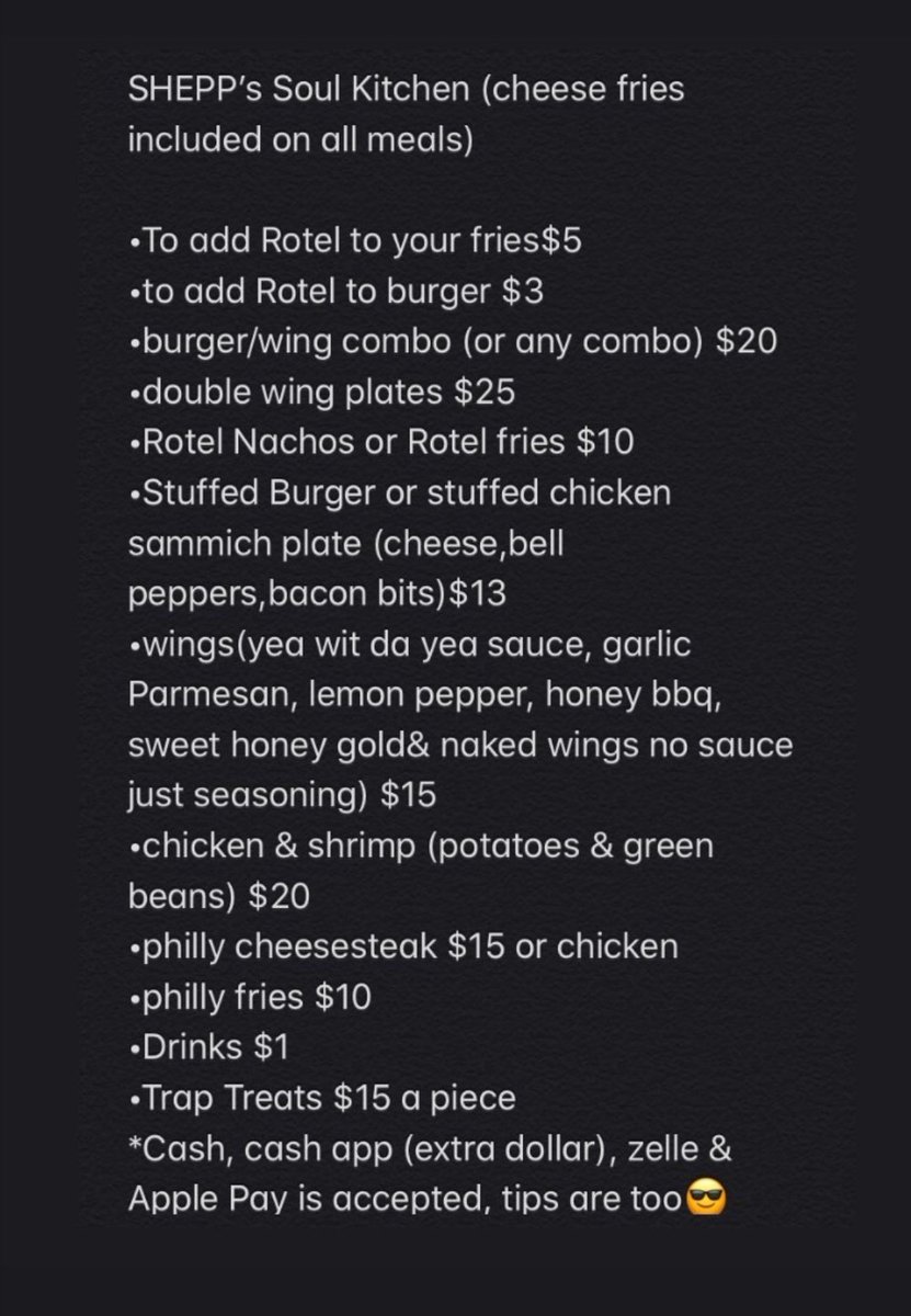 ForBlackOwned's tweet photo. Shepp's Soul Kitchen
https://t.co/j19klHRaiv 
#TrapChef #BlackChef #DallasChef #Dallas #DallasTexas #DTX #DFW #Fortworth #IrvingTX #Houston #NorthDallas #BlackOwned #BlackOwnedRestaurant #BlackOwnedBusiness https://t.co/ZxRQQGEAsA