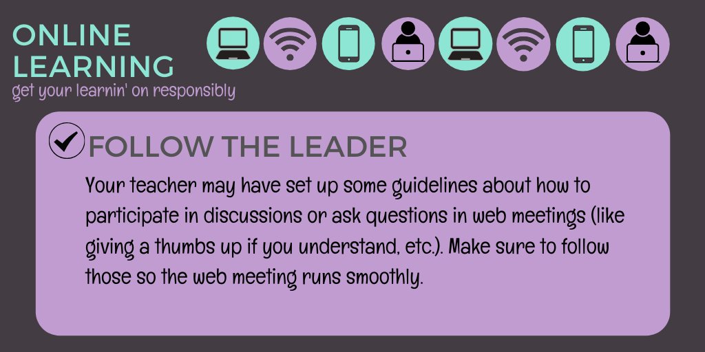 When you're on a video conference, it can be hard to get a word in!  That's why it's important to use the discussion guidelines your instructor has set up to keep the conversation running smoothly.  And remember, not muting your mic is the new reply all!