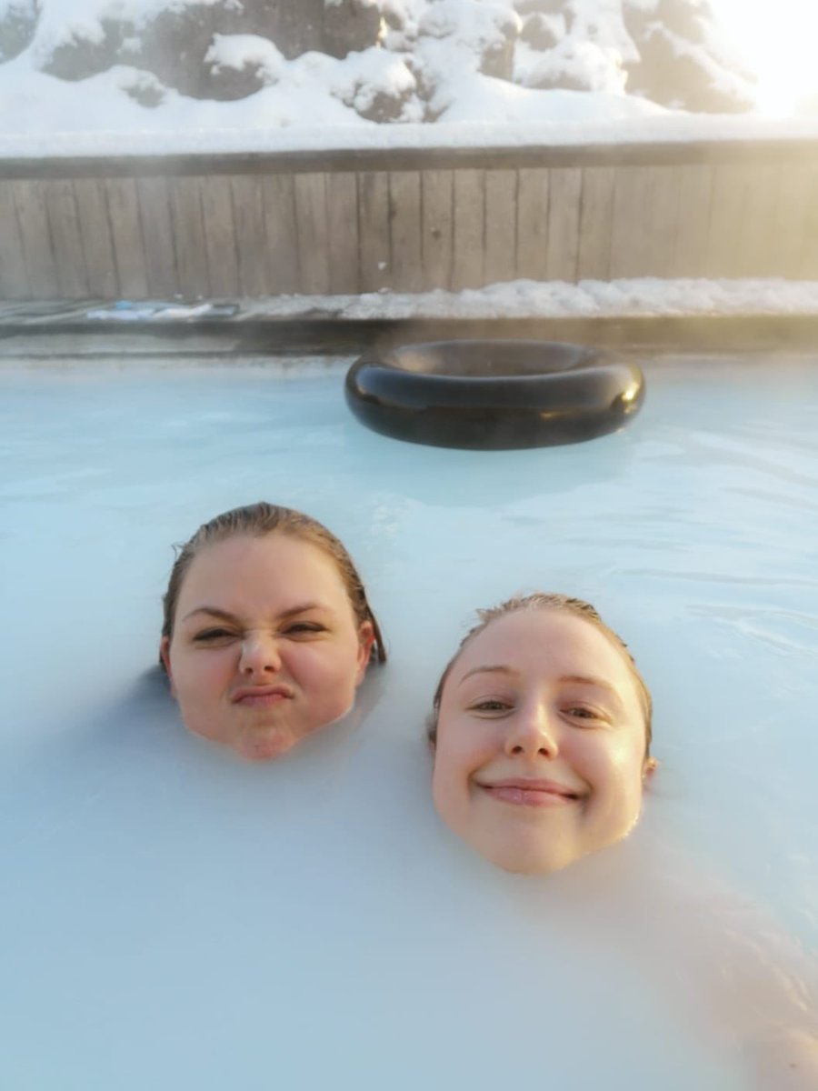 nickyvdwatt's tweet photo. Being the happiest potatoes with @s_morar, take me back 😭 #mybluelagoonmemory https://t.co/AEbvQFCMxd
