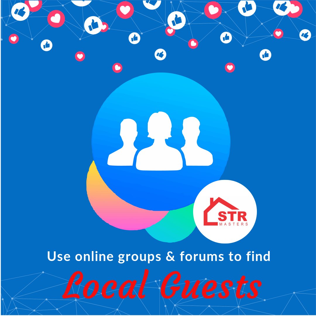 STRMasters's tweet photo. While growing your business beyond #Airbnb, it's essential to connect with the local market that could be current potential guests. 

Learn 100s of new strategies &amp; planning for the growth of your #STR Business with #STRMasters. Join the community today - https://t.co/egQzBW9a4d https://t.co/8ryGDFAj0Q