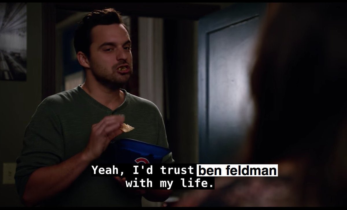  @WhosBenFeldman THE REASON I MADE THIS FUCKING THREAD BENJAMIN FELDMAN I LOVE U