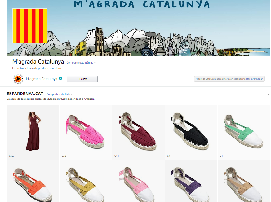magradacat's tweet photo. Acabem de posar tots els productes de @EspardenyaCAT disponibes a Amazon a la primera Botiga de Productes Catalans dins d'Amazon per tal de promocionar-los! Els podeu veure: https://t.co/IpHIzDfEYT https://t.co/qFedpVDoH3