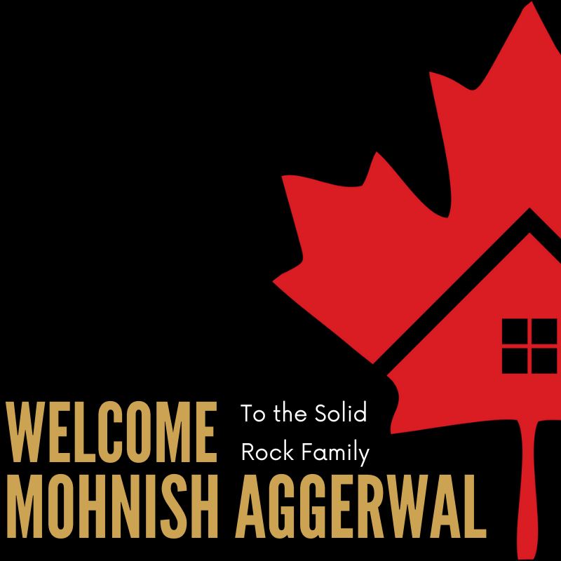 Solid_R_Realty's tweet photo. Welcome to the Solid Rock Ottawa family Mohnish Aggerwal! 

#SRwelcomehome #NotYourAverageRealtor https://t.co/qSg9Y6D1kL