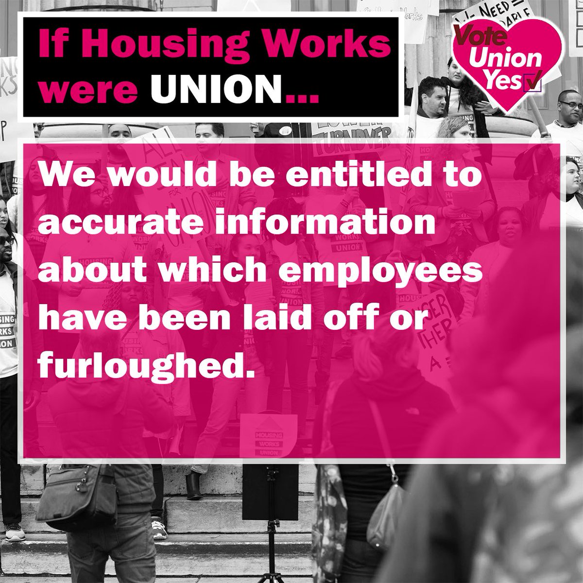 hworksunion's tweet photo. If @housingworks were union...
#FixHousingWorks https://t.co/GcYWHgdwnL