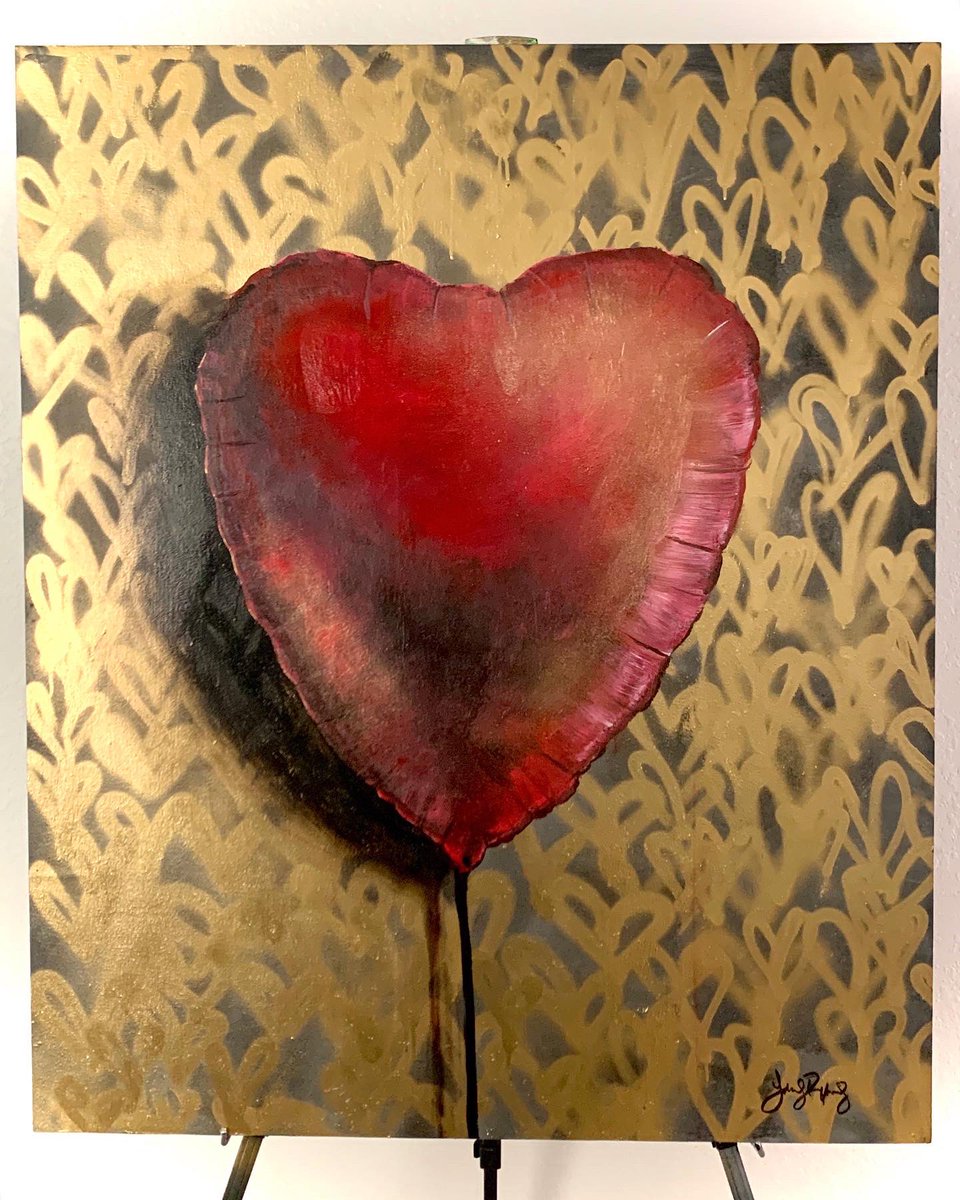 jr_creates's tweet photo. Love is like a balloon, at the grasp of our fingertips.  
#art #artsy #balloon #heart #street #poparr https://t.co/M2dfqUOdth