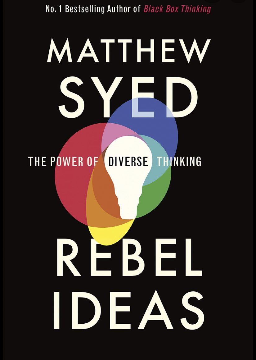 ticktock80's tweet image. Latest read. #RebelIdeas #CognitiveDiversity #Teams Hooked after chapter 1 @matthewsyed 👏🏻👏🏻