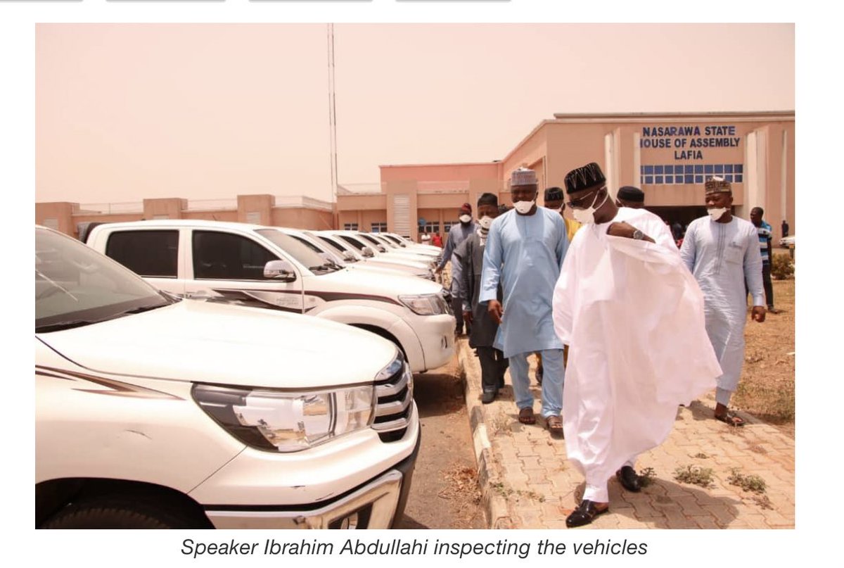 Nasarawa is among states without a ventilator to help in the fight against coronavirus pandemic, but the state governor, Abdullahi Sule has bought 24 Toyota Hilux vehicles for state lawmakers, estimated at nearly N500 million.

#NorthernLeaders 
#CovidNGR