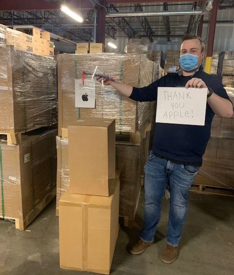 Northwell Health (@northwellhealth) on Twitter photo A heartfelt thank you to <a href="/Apple/">Apple</a> for donating face shields to help protect our courageous #healthcareheroes. We are so grateful for your generosity! ❤️ A heartfelt thank you to <a href="/Apple/">Apple</a> for donating face shields to help protect our courageous #healthcareheroes. We are so grateful for your generosity! ❤️