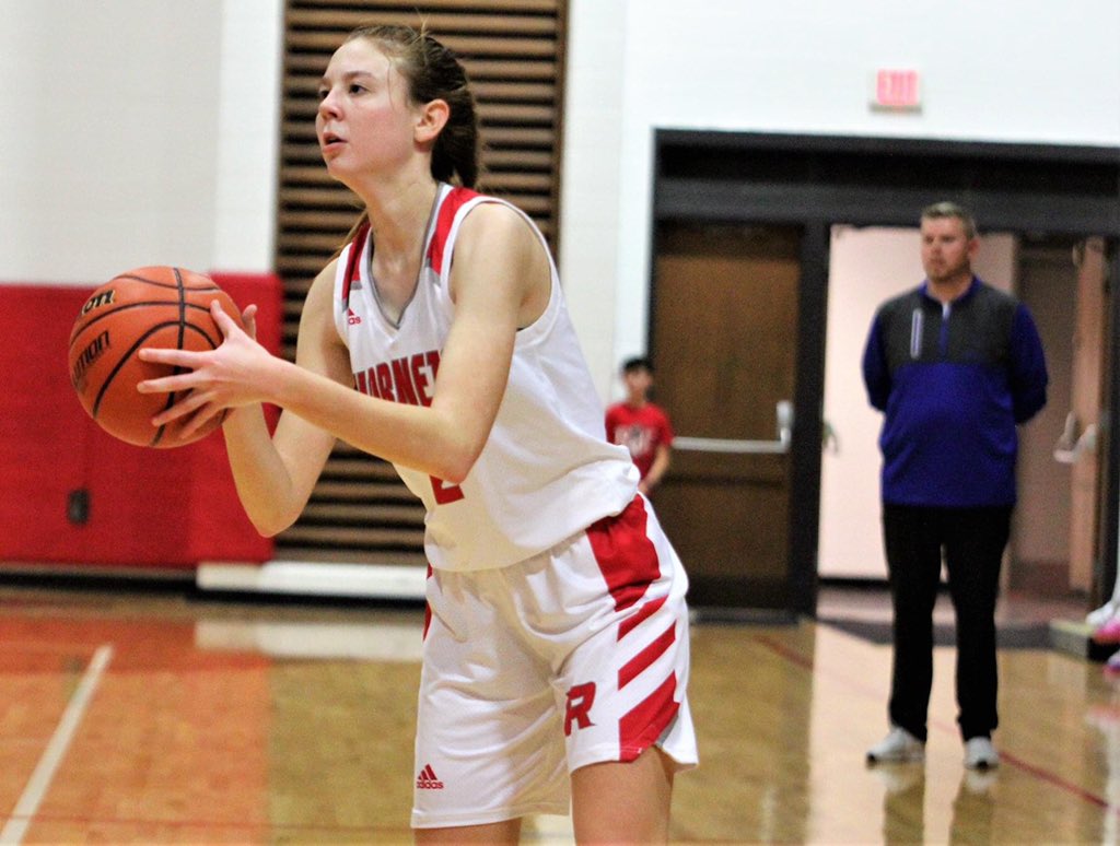Congratulations to Madison Miller as member of the Hoosier Heartland All-Conference Team and a First Team All-County selection!

Madison led her team in MFG (82), PPG (11.3), and was second in FTM (39), AST (59), and STL (45).  Great job, Madison!

<a href="/RHSHornetsAthl/">RossvilleAthletics</a> #weRrossvile