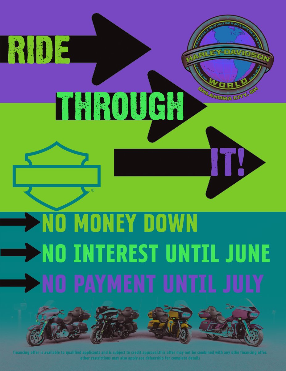 HDWorldOKC's tweet image. Ride Through It!