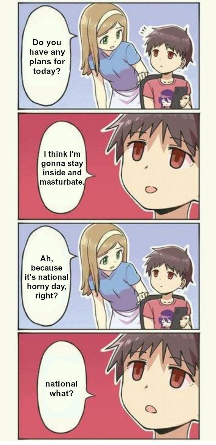 ranimemes on X: happy horny day Animemes memes anime  t.col4q20xELPj t.co4xuJ394155  X