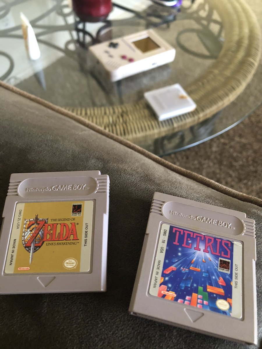 Day 2224 of Quarantine- Today I’m teaching History and Home Ec. Instead of Hunter cleaning he is playing my Gameboy from 1989! It still works.   History A+ Home Ec D- #lovethiskid #corona #nintendo #gameboy #oldschool #quarantinelife #ineedavacation #tetris #legendofzelda
