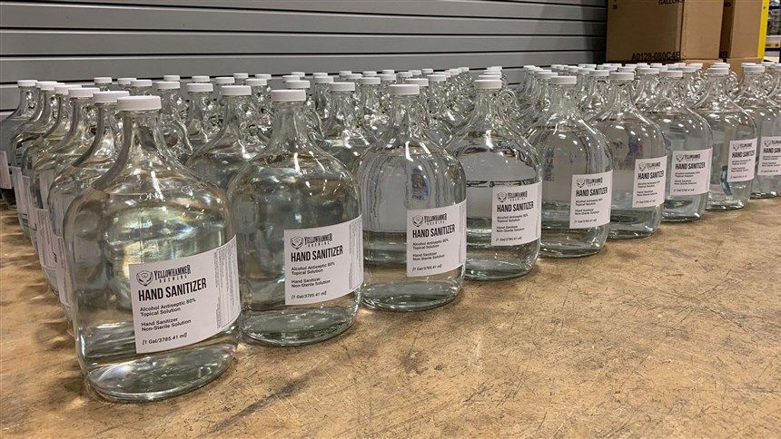 Fx5solutions's tweet photo. Inside the Alabama distillery that shifted its entire supply chain to make hand sanitizer https://t.co/pqZaK0U5TO Thanks Yellowhammer! 
🙌 🙌
#BeatCOVID19 @YellowhammerAle @ALPublicHealth #handsanitizer #craftspirits #whiskey #bourbon #whiskeydistiller #vodka #vodkadistiller https://t.co/p6JgYZ3KpT