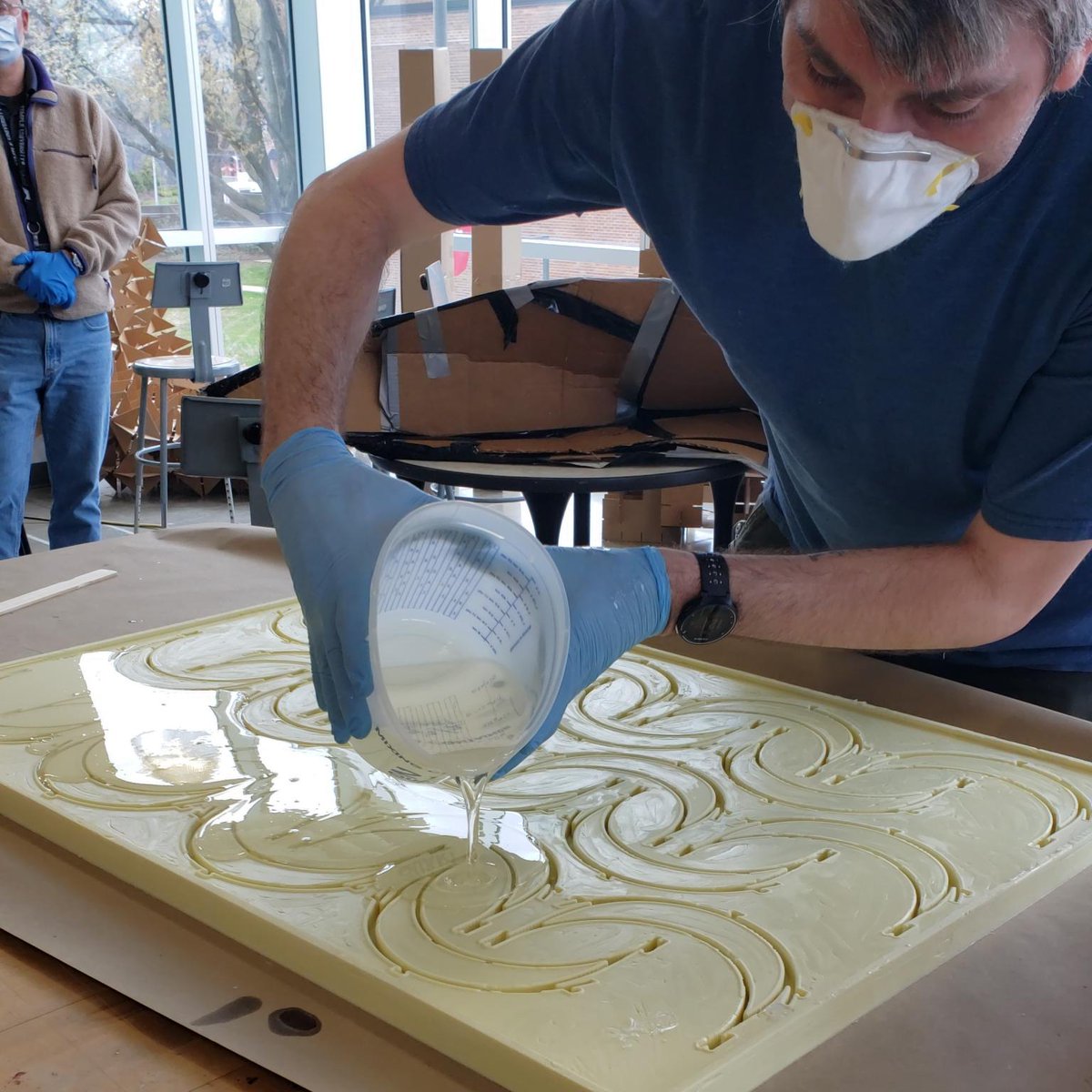 tditek's tweet photo. Our non-profit affiliate, ChariTdi, partnered w/Temple Univ Task Force to make face shields to lessen the PPE shorts. Need volunteers to put them together and deliver to hospitals. Lots of info here. https://t.co/26qhKkwYZ6 #helpheroes #volunteers #COVIDー19 https://t.co/8LYJbRk3h6