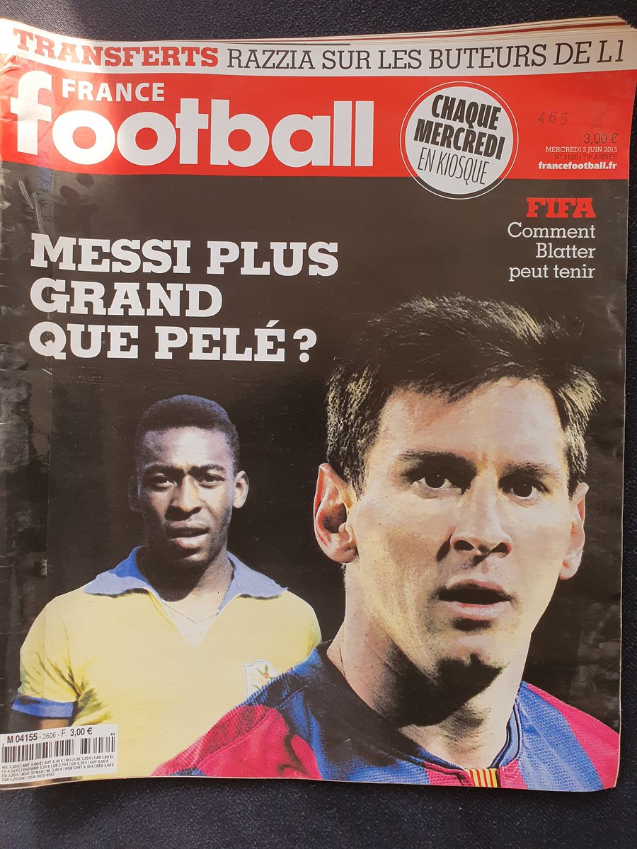 jpehaiti's tweet photo. 🗞France Football ap poze kesyon saa depi 2015...Nou gen repons lan ? ⚽️ https://t.co/UooYMKn63U