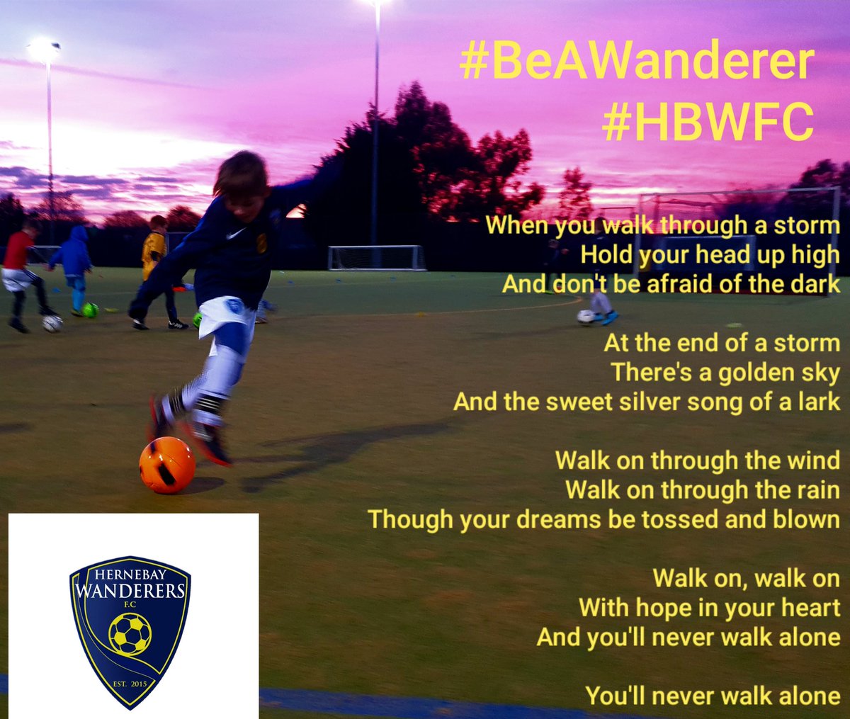 HBWanderersFC's tweet photo. Looking forward to seeing the kids happy again #Missthepassion #Itwillreturn #YNWA https://t.co/yJeIALGLh2