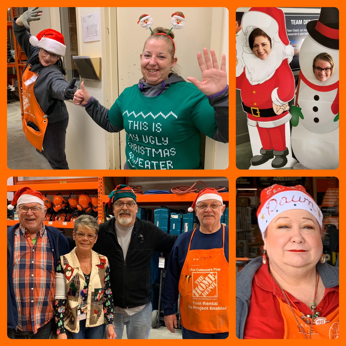 Home2734's tweet image. We are the Jolliest Bunch of Workers this Side of Gratiot!🌲😃😆🤣Happy Christmas in April! 🎅🏼 @RobertDennison1 @SallyGansior @XKerrigan @HDKevinH @kim_foster22713 @Zombie_Paigie @kim_hughes66 @PenczakHarry #MWSpringSpiritWeek