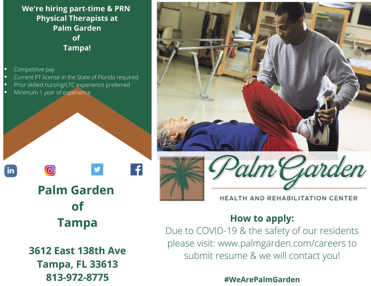 Palm Garden Careers Pgrecruit Twitter