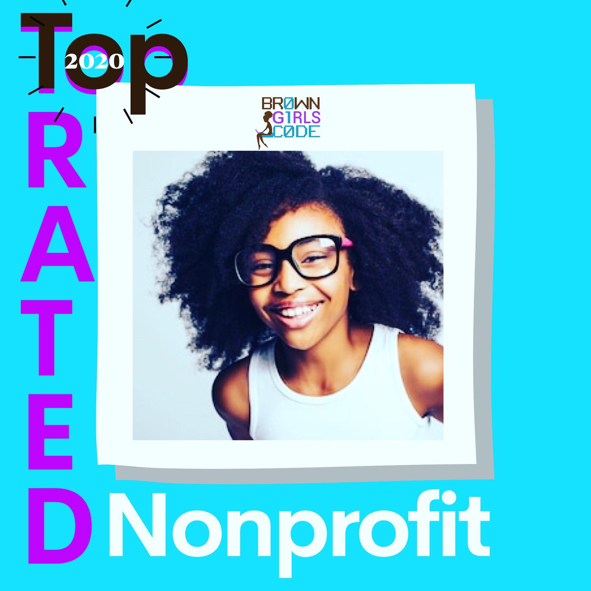 BrownGirlsCode's tweet image. Thank you so much for nominating Brown Girls Code (BGC) for the 2020 Top Nonprofit Award 💜!
BGC currently Ranks #1 in Georgia for Children &amp;amp; Youth Programs! 
BGC Ranks #15 Nationally!
👏🏾👏🏾👏🏾👏🏾👏🏾👏🏾👏🏾👏🏾👏🏾👏🏾
#browngirlscode 
#buildcodecreate #BGCclubs
#stem
