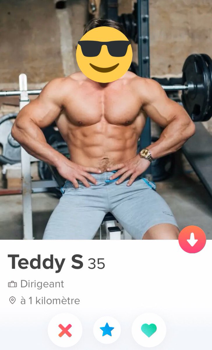 Moi: j’en ai marre du célibat, je veux me faire soulever bordel!Tinder: Hold my beer.