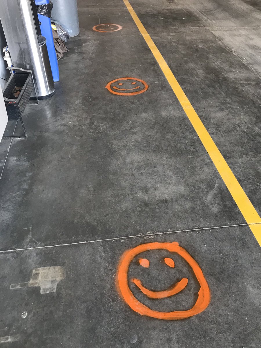 Social distancing is a necessary thing to be safe. Keep smiling and stay 6 feet away.