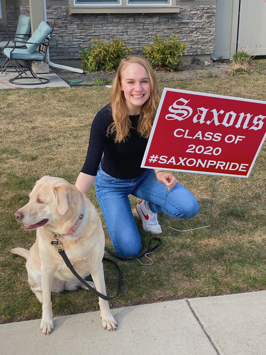 DougKap's tweet photo. Kudos to #FerrisHS #SpokaneWA trying to validate our #2020Seniors #GracieKaplicky misses sports like crazy.  
Kudos @SaxonPrincipal @SaxonScores1 @spokaneschools @AWSP_Principals @NASSP 

Kudos: @kxly4news @Elenee_Dao @MelissaKXLY4 @DerekKXLY @JFerris714 @KyleKXLY @kxly920 https://t.co/FB058wo1lC