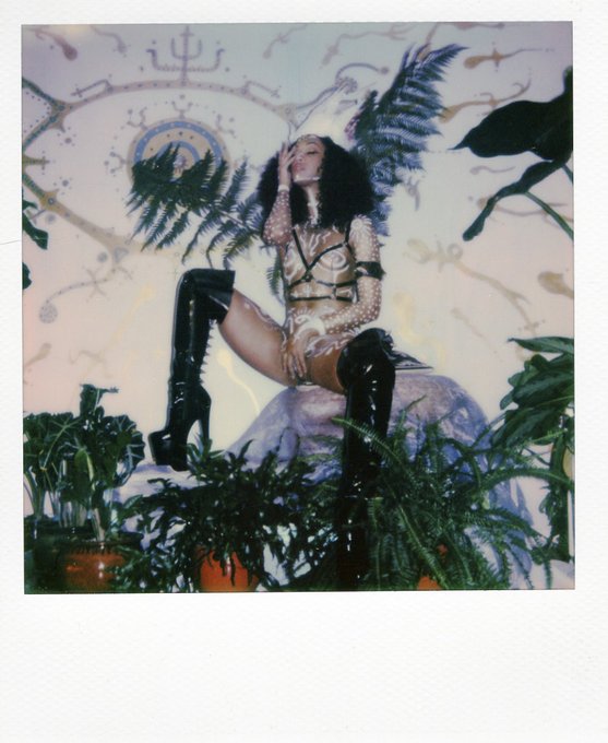 Enheduanna Polaroids with @Skin_Diamond  are now available on our patreon! become a VIP patron for first<a class="tags" href="/tag/skin_diamond">@skin_diamond</a>