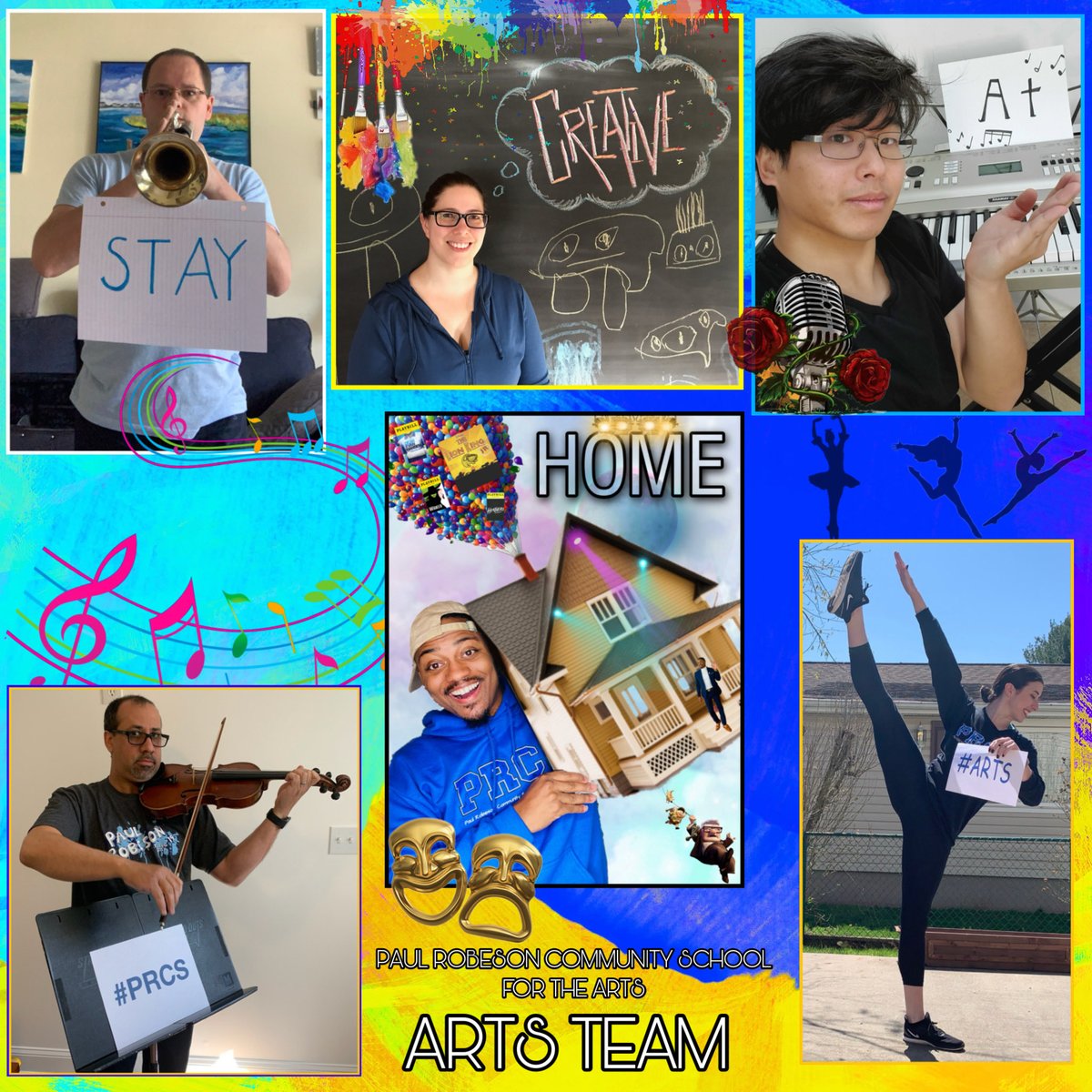 CWJBandManNBPS's tweet image. I ❤️ my colleagues! @PaulRobesonNBPS rocks! #PRCSArts #StayCreativeAtHome PRCS! #ALLIN4NB @Darla_Diaz6