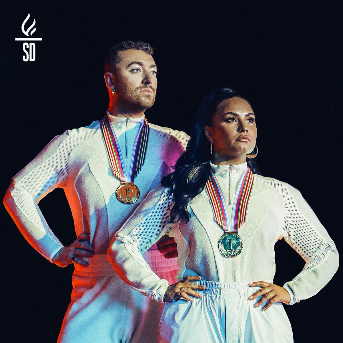dlcharts's tweet photo. “Sam Smith &amp; Demi Lovato conquer the Olympics in powerful.”

— Billboard. https://t.co/6r84PBOwOc