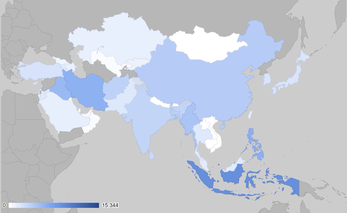 COVID-19 Case Fatality Rates (CFR%) in Nations Around the World - 21:00 GMT April 16, 2020Highest CFRs:1. England 15.6%2. Algeria 15.3%3. Belgium 14.04. Italy 13.1%5. France 12.2%6. Netherlands 11.3%7. Sweden 10.6%8. Spain 10.5%9. Scotland 9.8%10. Indonesia 9.0%