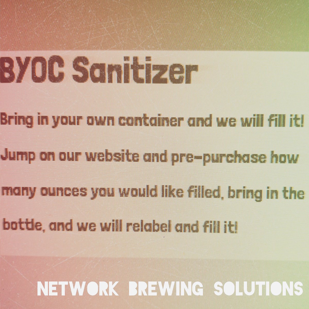 Network Brewing Solutions tweet media