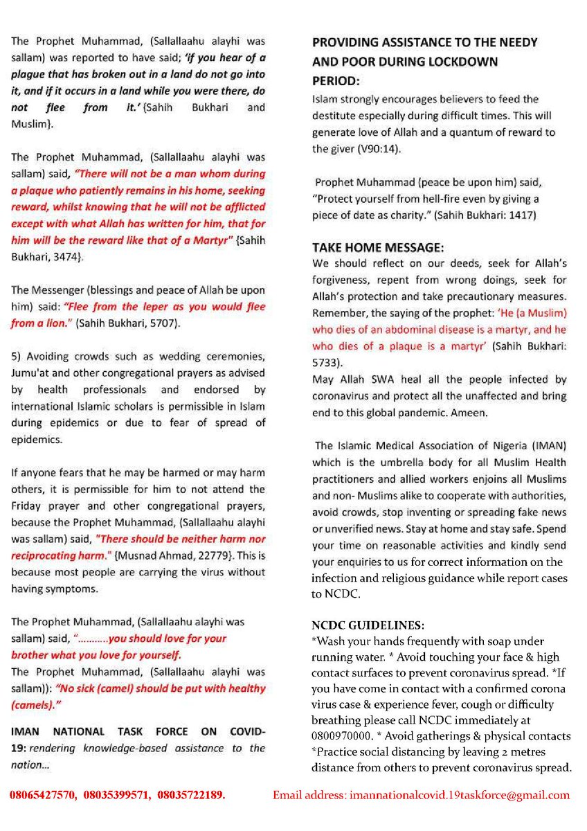 IslamicIman's tweet photo. Bulletin: IMAN Prevention on Covid-19. https://t.co/bKG6oP3JT5