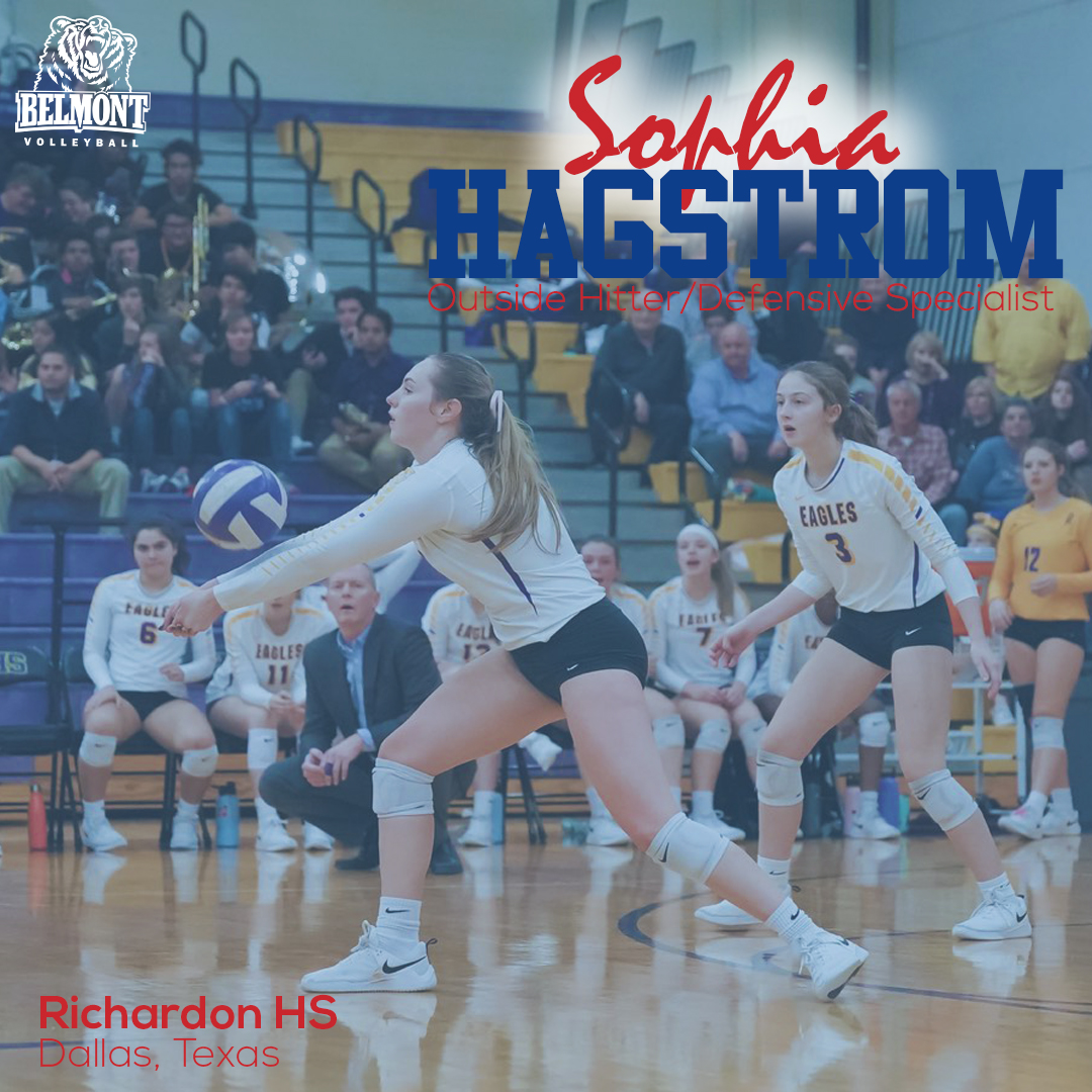Help us welcome Sophia Hagstrom to the <a href="/belmontvb/">Belmont Volleyball</a> family - a OH/DS from Richardson HS (Dallas, Texas)

#itsbruintime