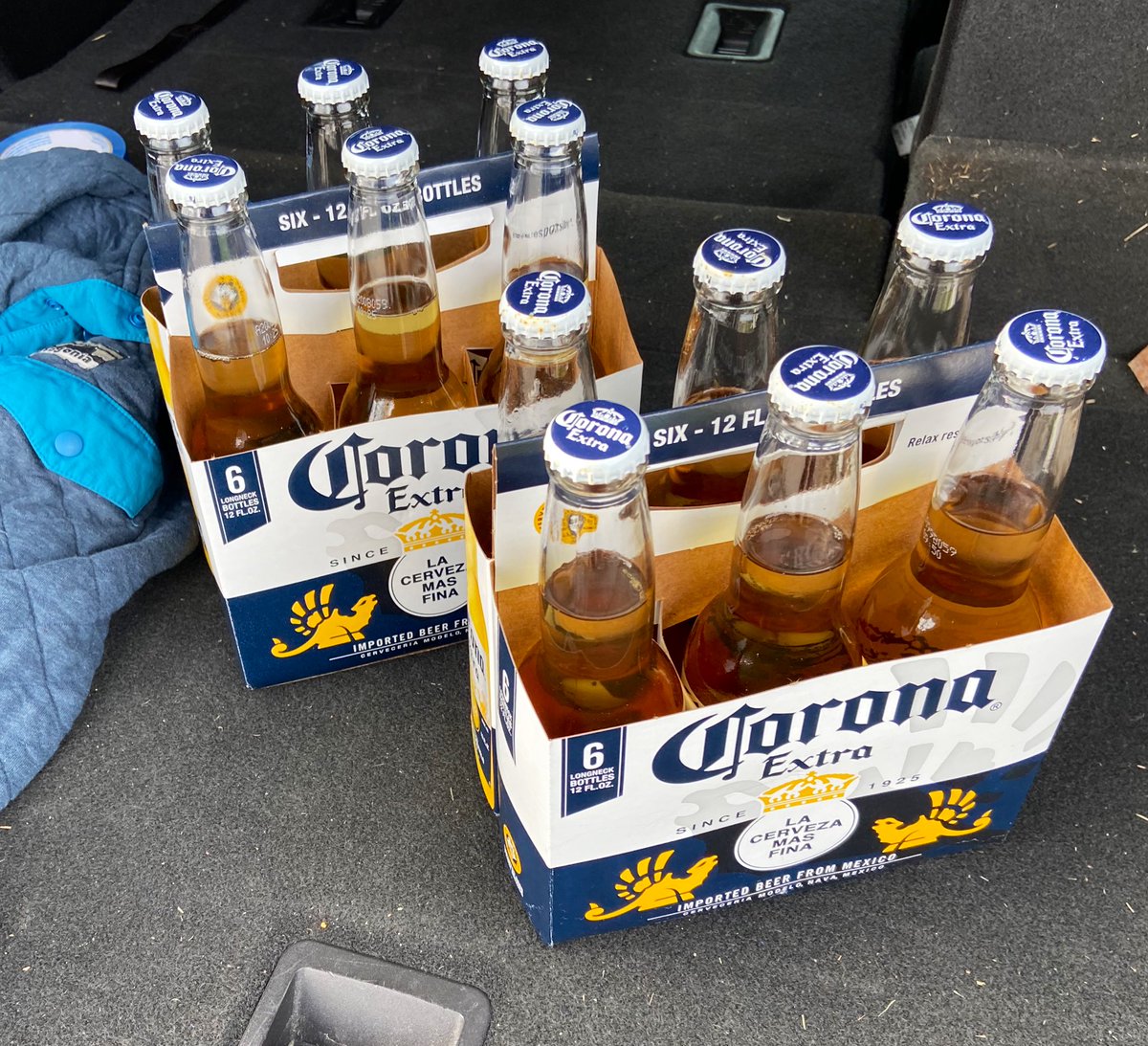 Stopped at my usual undisclosed location to support Joe and Patsy while the Newark Nook is closed.

Two six packs of <a href="/Corona/">Corona</a> means my local tavern gets income and a good beer doesn’t get forgotten in all this madness.
#ShopLocal #DrinkLocal <a href="/ChicagoBars/">Chicago Bars</a> #ShopSmall <a href="/NorwoodParkCOC/">Norwood Park Chamber</a>