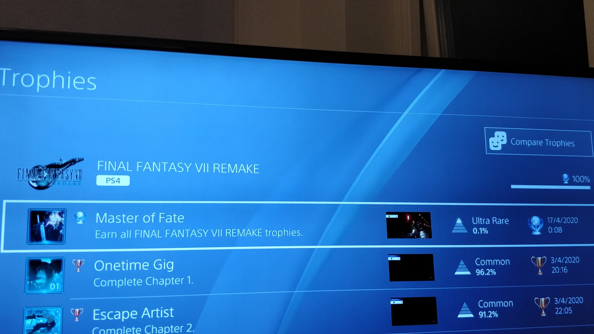 Final Fantasy VII Remake: The Complete Trophy List