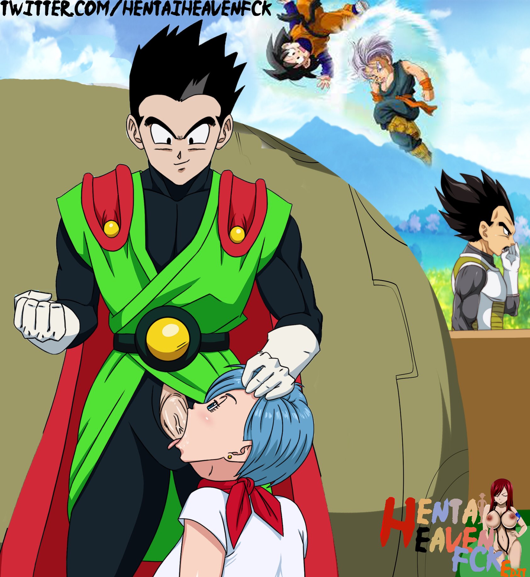 “Al momento de tomar las medidas para el traje de Gohan, Bulma descubrió un...