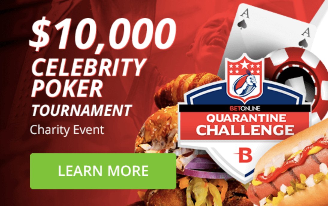BetOnline_ag's tweet image. Happening in the #BetOnline Poker Room:

💸 $10,000 GTD Celebrity Charity Poker Tournament featuring @joeyjaws, @MattStonie, @NWehry2415 and Michelle Lesco.

⏳ 7 p.m. EST.

👇🏻 We're giving away $500 on the LIVE @Twitch stream!

🔁 Retweet to qualify!!

📺 Twitch.tv/betonline_espo…