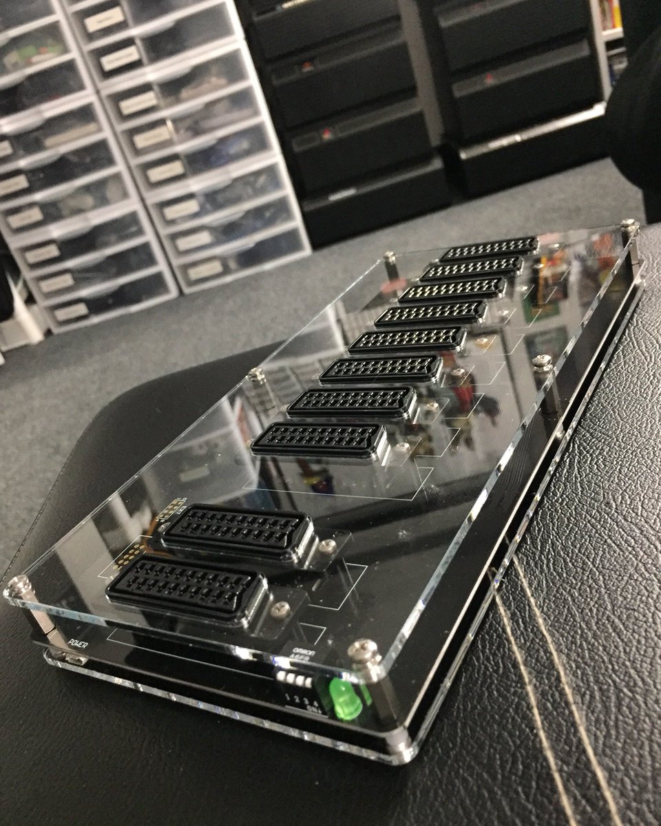 RetroMorgan89's tweet image. A year later and I bought another #GSCARTSW #SwitchBox #PVM #BVM #RGB #RetroGaming #SCART