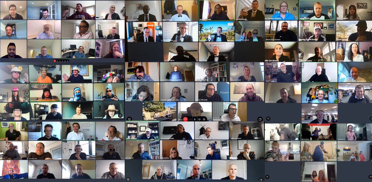 marytmcd's tweet photo. The new view from @Mitel “offices.” Honored and proud to be a part of this community: stepping up to serve customers, partners, and our communities with tools and solutions for #remoteworking aka the #newnormal https://t.co/BPWcSKhBR7