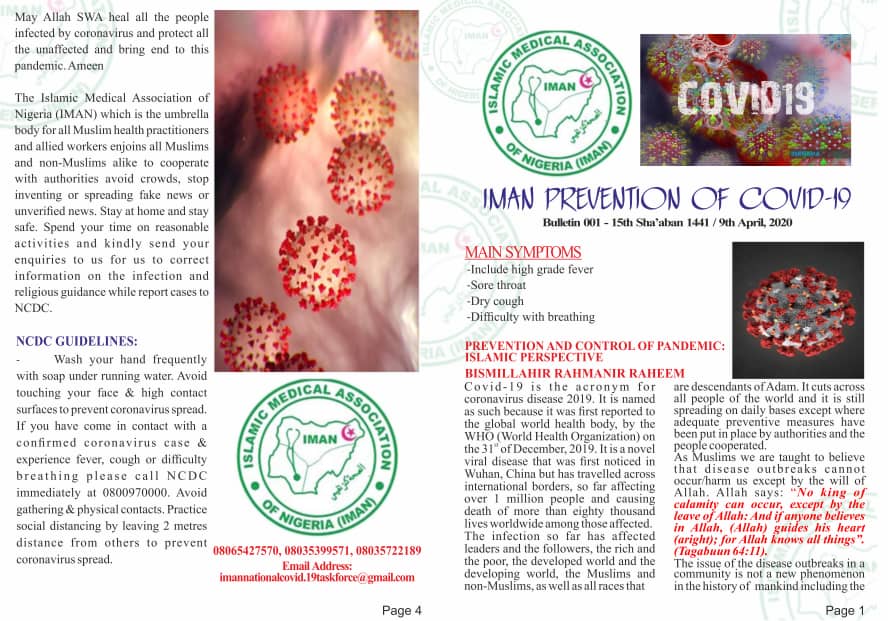 IslamicIman's tweet photo. Prevention of Covid-19 https://t.co/bXBCojVhcB
