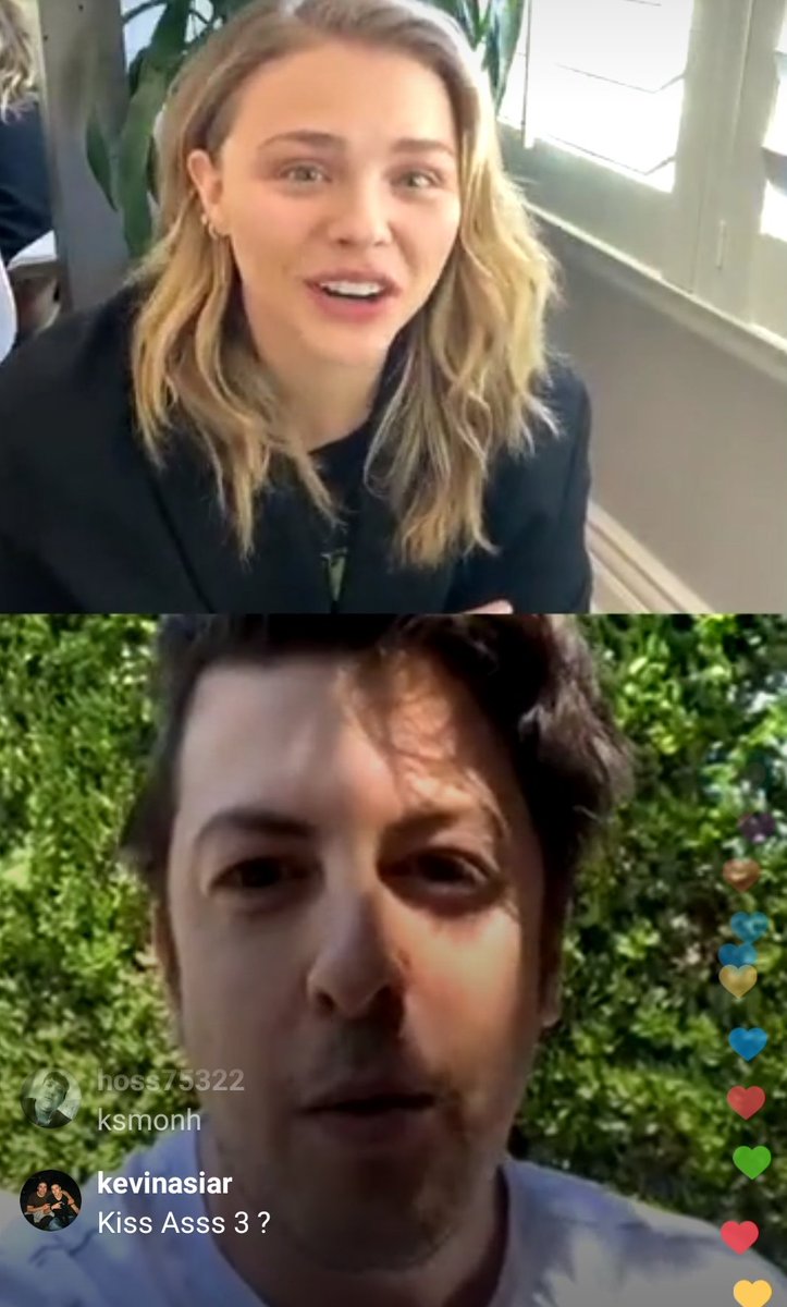 A 10 años del estreno de #KickAss, Aaron Taylor-Johnson Christopher  Mintz-Plasse y Chloë Grace Moretz volvieron a verse las caras. A distancia,  como corresponde en cuarentena., image size:723x1200