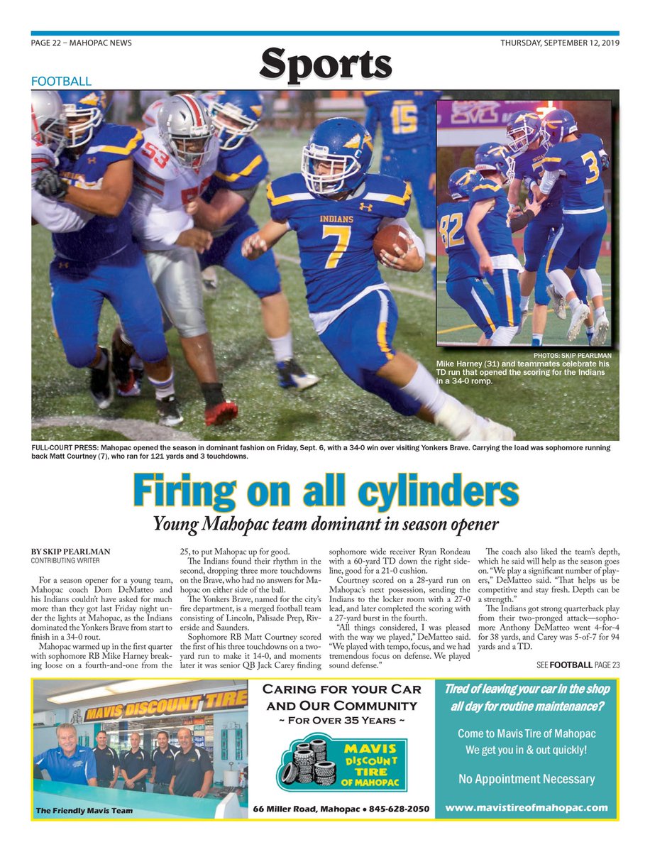 MahopacFB's tweet photo. OUR @MahopacNews has been there for US... Let’s be there for THEM!!! Please read article & consider donation during this most difficult time... #SupportPACNews @Halston_Sports @MahopacSchools @PacHS_Principal @miele_frank @PacFootballMSA @TaconicYFC @MMS_PACPride https://t.co/h0YFQOlRKX
